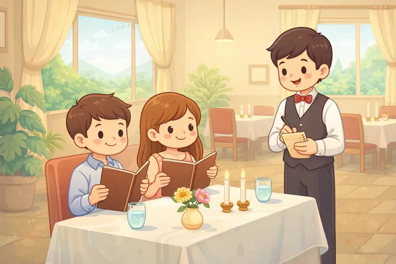 People dining at a cozy restaurant