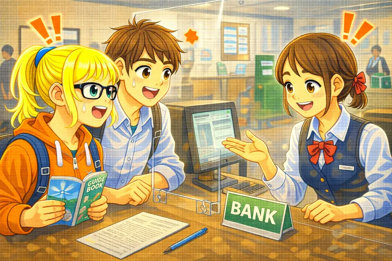 Bank Teller Conversation