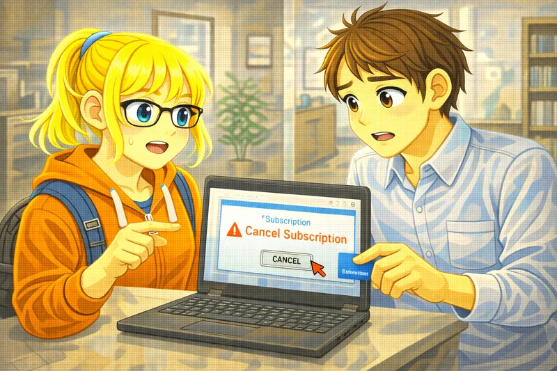 Ein Abonnement kündigen