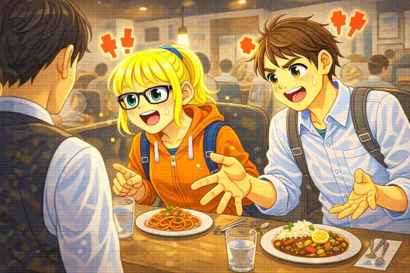 Complaint at Restaurant