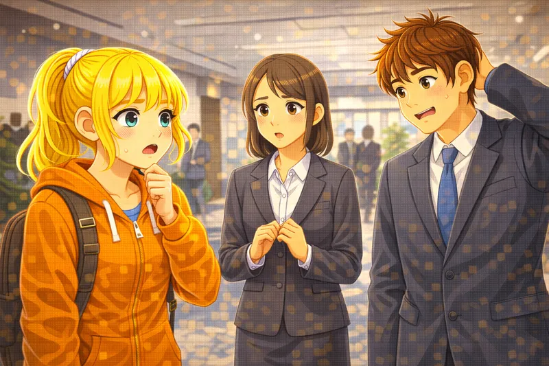 Kleiderordnungsfehler