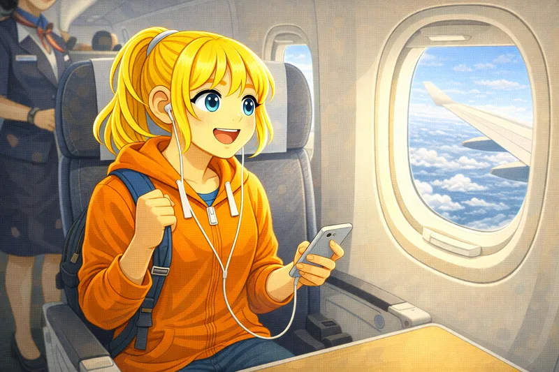 Der erste Flug allein