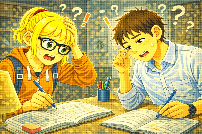 Problemi con i compiti - Italian story for beginners