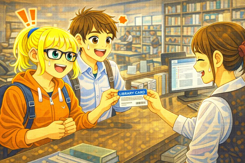 Getting a Library Card