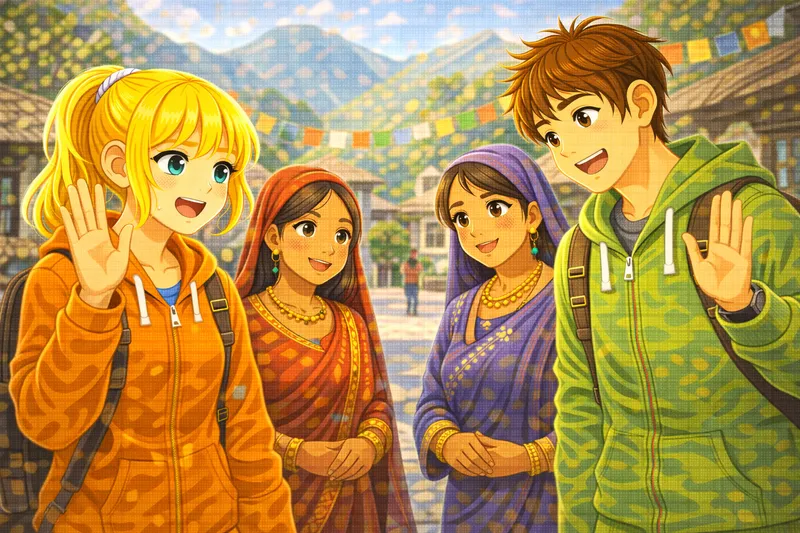 Die Einheimischen kennenlernen