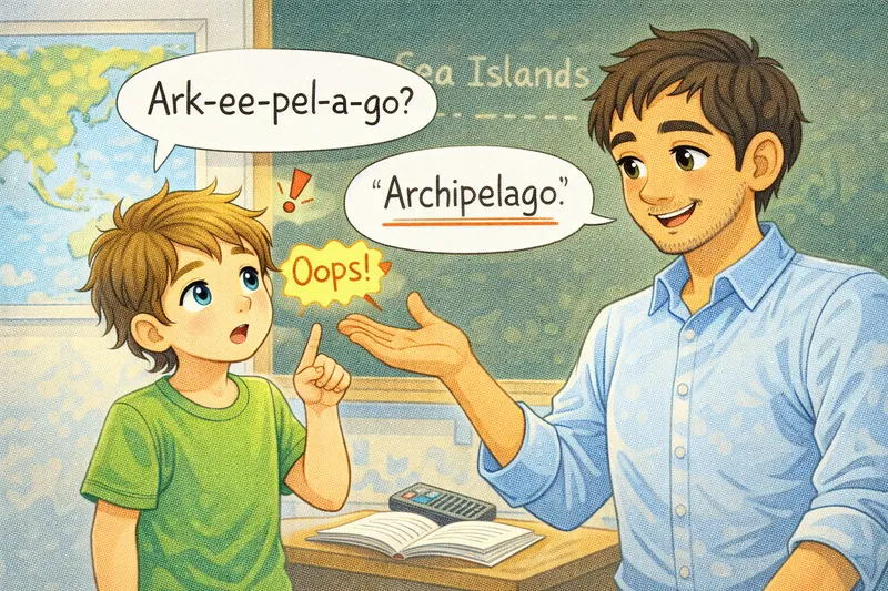 Die Falsche Aussprache