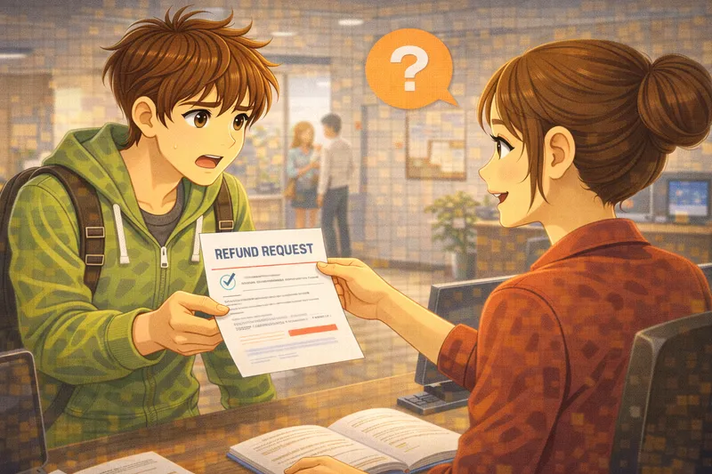 Eine Rückerstattung beantragen