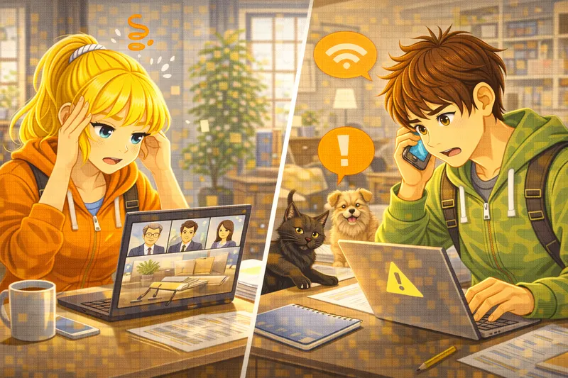 Probleme beim Homeoffice