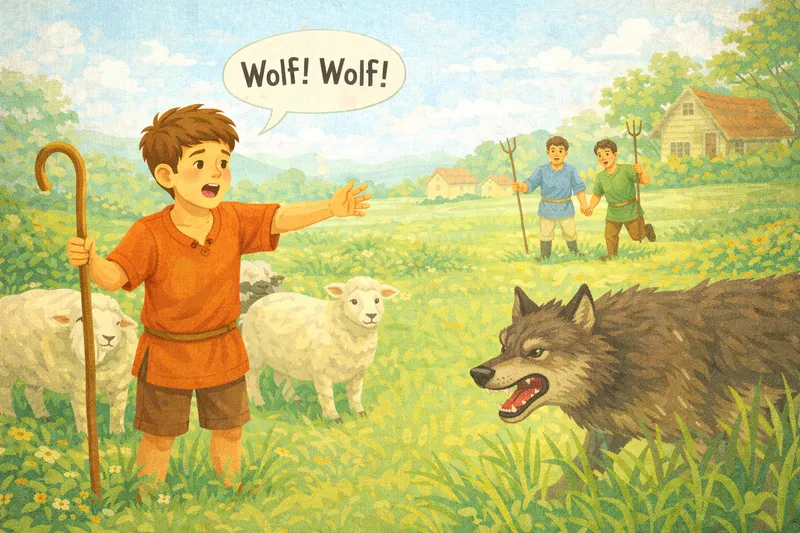 Der Junge, der Wolf rief