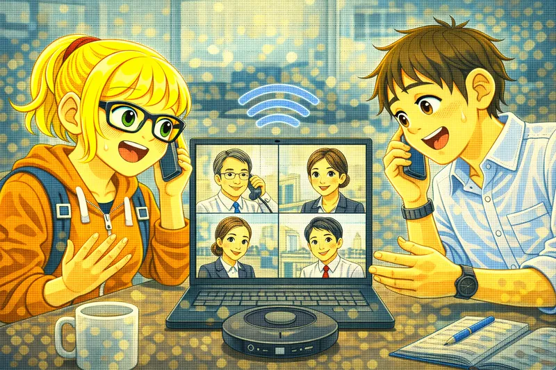 La teleconferenza - Italian story for intermediates