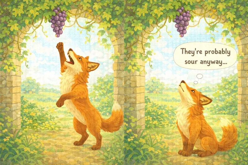 Der Fuchs und die Trauben