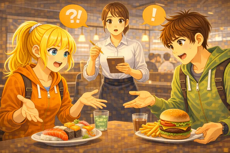 Die falsche Bestellung