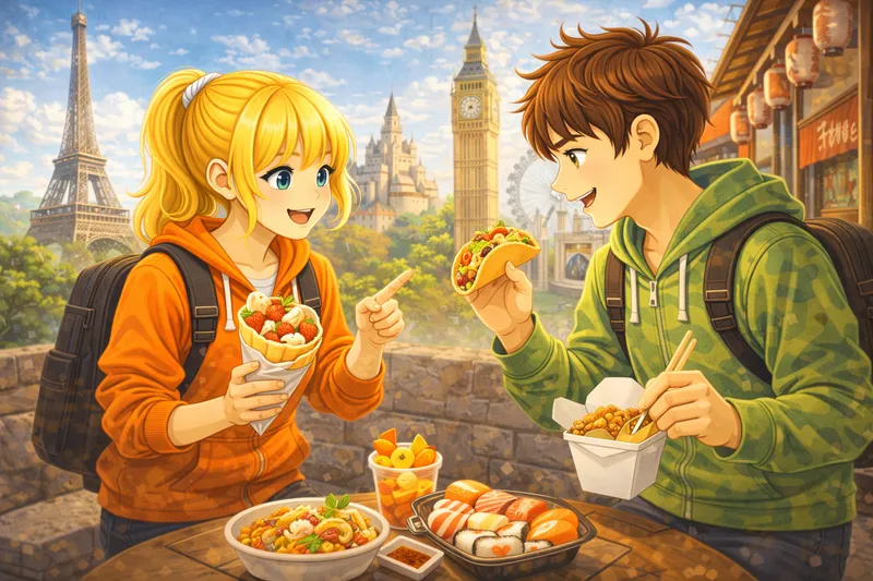 Lokales Essen probieren