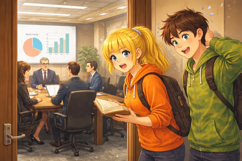 Der falsche Besprechungsraum